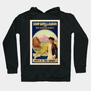 New Zealand Direct Vintage Poster 1931 Hoodie